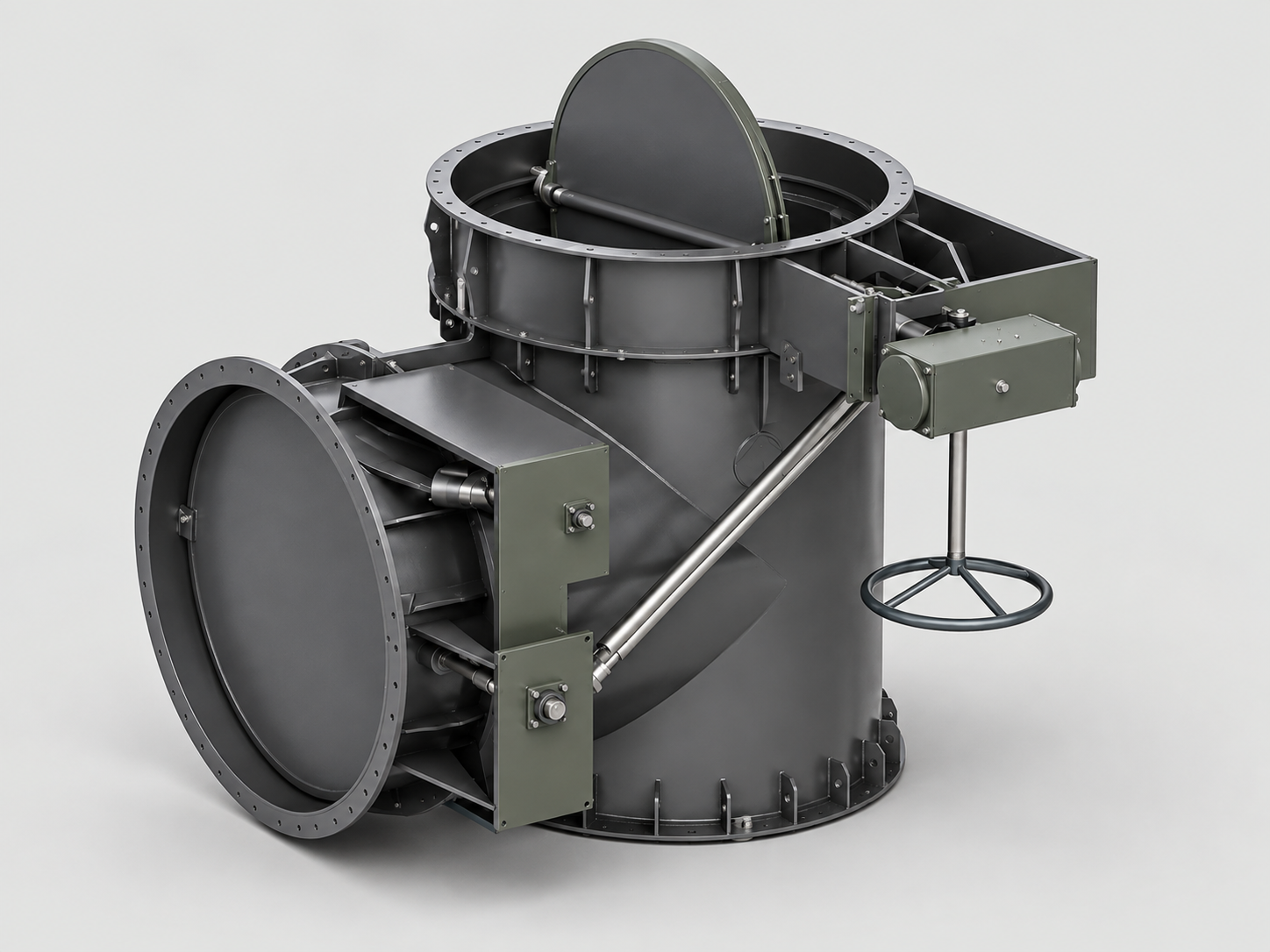 Diverter 3 Yollu Damper